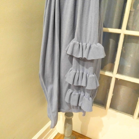 🌟 Light blue long cardigan/Long sweater - Picture 3 of 7